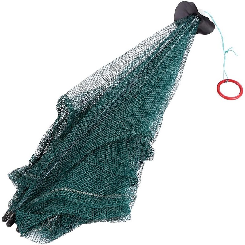 Red de Pesca Plegable Moonyeah – Captura Pejerreyes, Camarones y