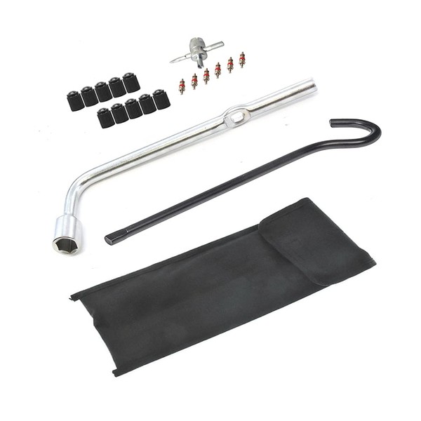 Dr.Roc Spare Tire Tool Kit with Tire Jack Handle and