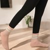 Pink Full Sole Non-Slip Yoga Pilates Socks Women's Black 3ea