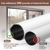 BeBecome Sliding Door Security Bar，17-50 inch Adjustable Patio Door Security