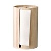 Bloomingville Küchenrollenständer Paulowina, Natur, Dekoobjekt, Maße D14,5xH25,5 cm, Kuchenrollenhalter, 508050,