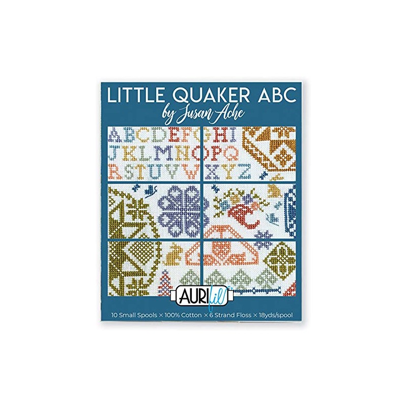 Aurifil Designer Thread Collection-Little Quaker ABC by Susan Ache