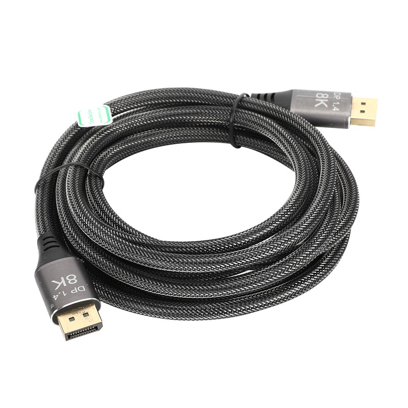 DP 1.4 Version Cable 8K 4K 32.4Gbps Bandwidth Data Cable