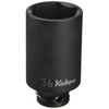 ko-ken 1/2 (12.7 mm) Sq. Impact 6 Corners dyi-pusoketto (薄肉)