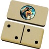 Azeeda 'Shetland Sheepdog Portrait' Domino Set & Box (DM00052254)