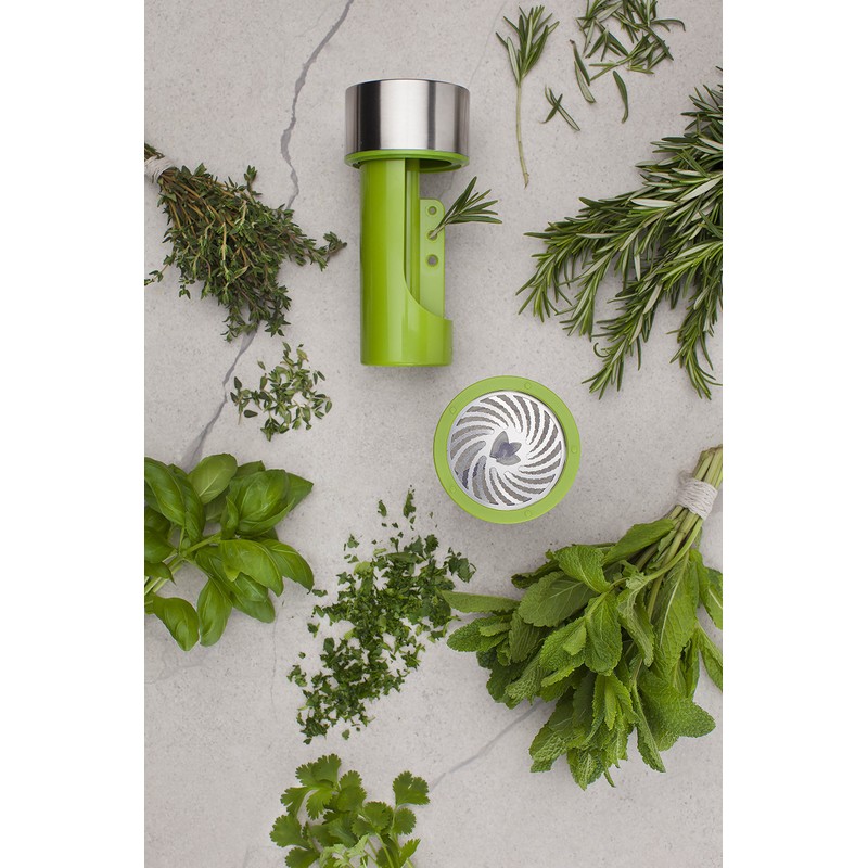Microplane Mill For Herbs, One size, Green