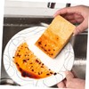 Tofficu 6pcs Kitchen Cleaning Sponges Bowl Washing Tools Strong Absorption