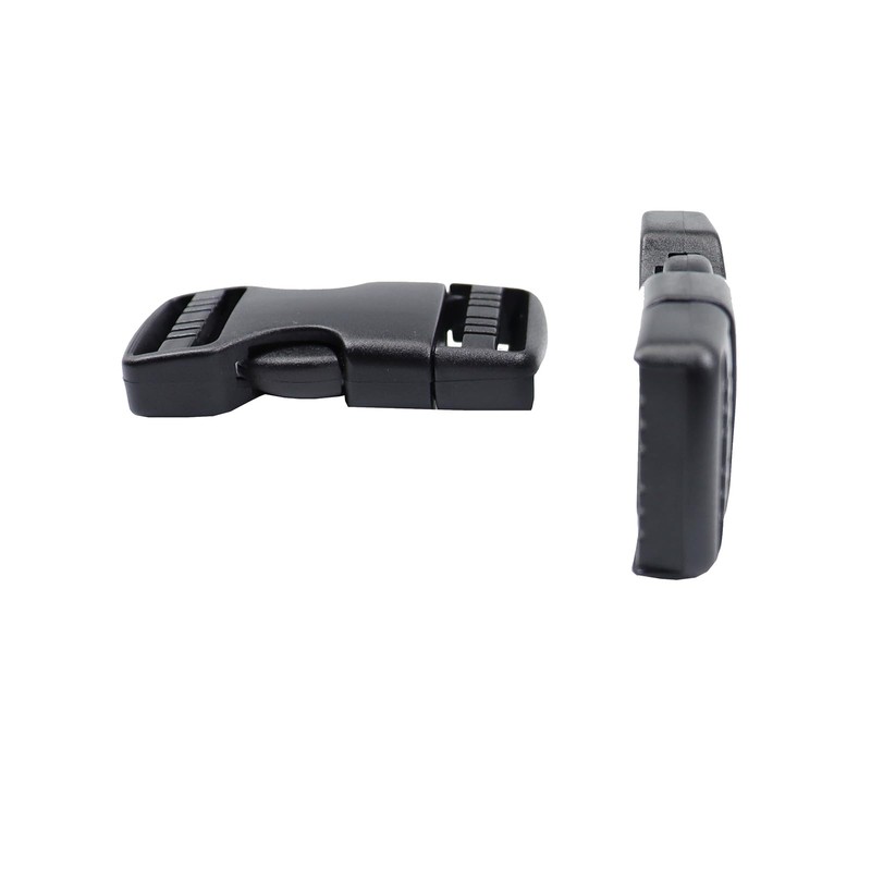 BAIWOAK 25mm Side Buckles 25mm Wide 2 Pack Double Adjustable