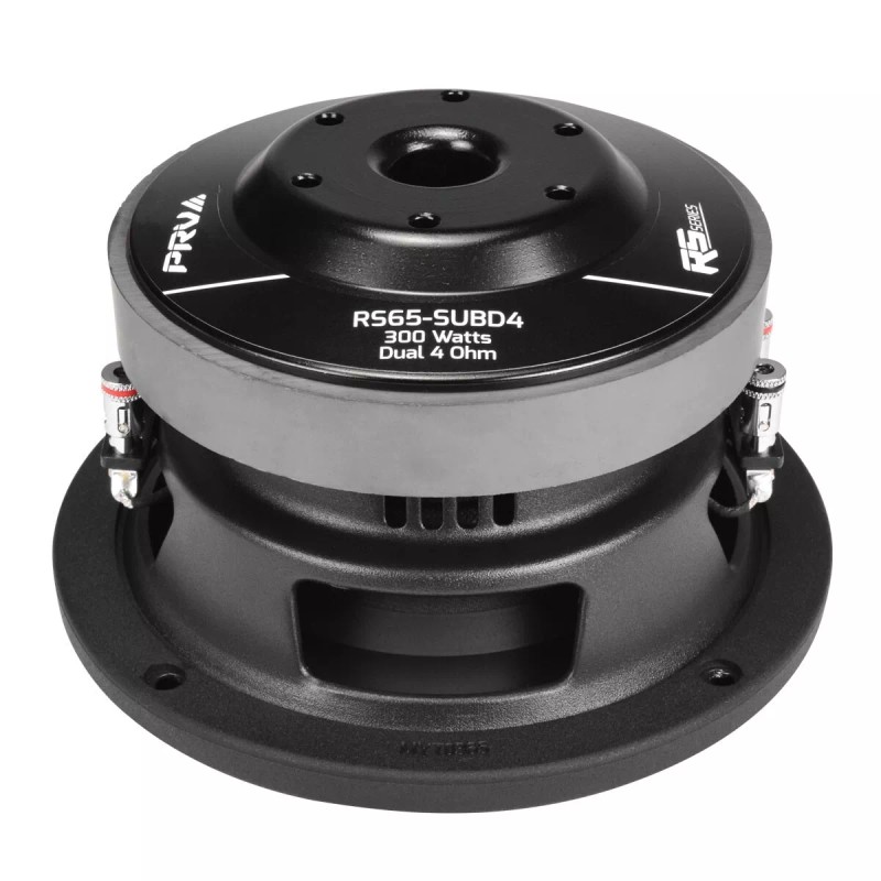 PRV Audio 6.5" Shallow Car Subwoofer 300 Watts RMS Dual