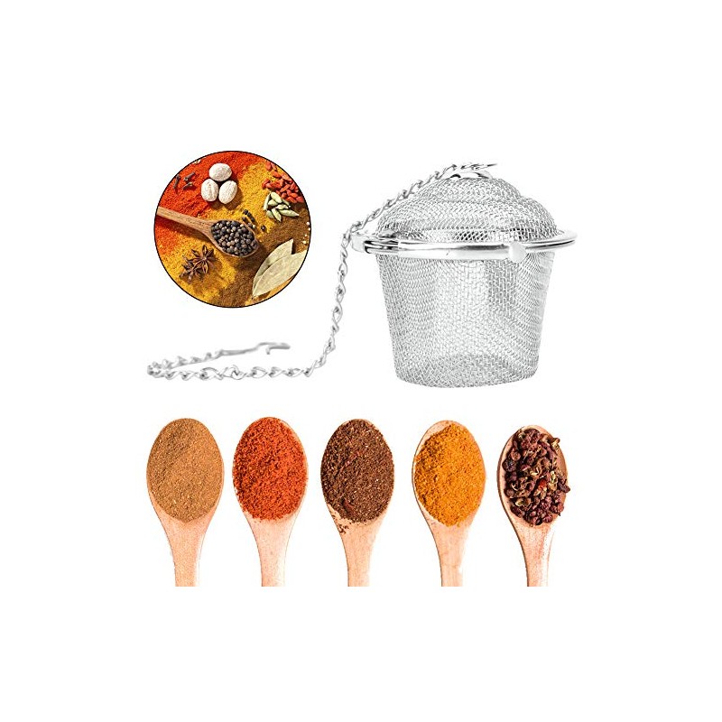TOPINCN Reusable Coffee Tea Infusing Mesh Brewing Basket Stainless Steel