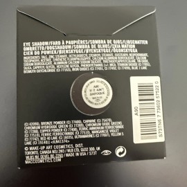 M·A·C MAC Eye Shadow Refill If It Ain't Baroque Gold Shimmer Full Size .05 oz