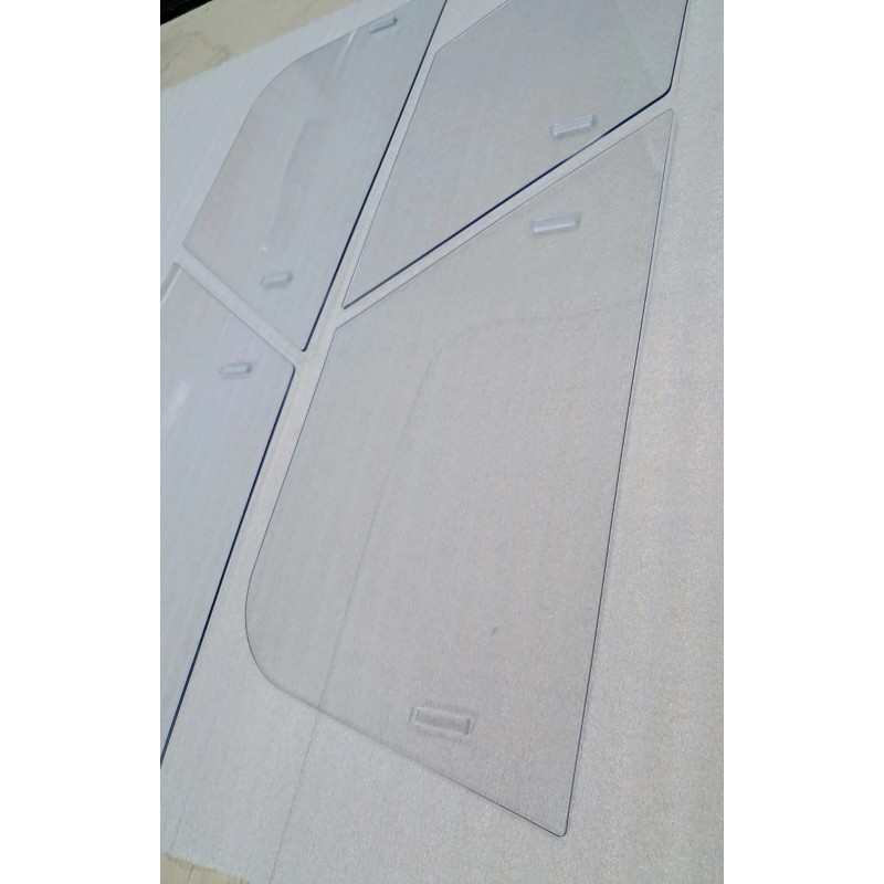 DAXCNC MG MGA NEW SIDE CURTAIN SLIDING WINDOWS SET 1956-1962