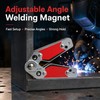Adjustable Welding Magnet for Steel Fabrication – 20°–200° Magnetic Angle