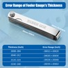 CHERALKEST Feeler Gauge Set Stainless Steel Thickness Gauge 32 Blades