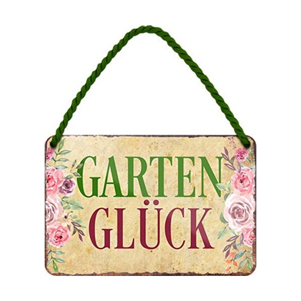 Gartenenglück HS547 Garden Arbour 18 x 12 cm Funny Tin