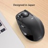 Elecom M-DT2URBK Trackball Mouse con Cable para el Dedo índice,