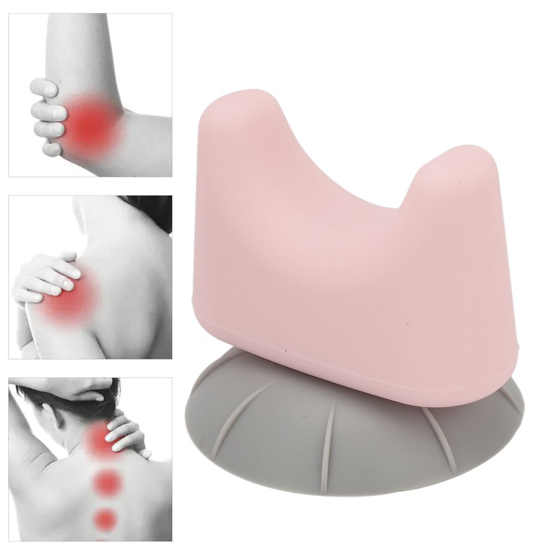Muscle Massager Ball U Shaped Suction Cup Soft Silicone Fascia