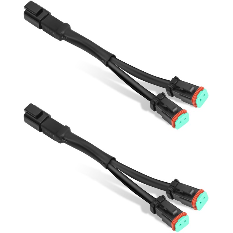 2PCS Deutsch DT DTP Wiring Harness Adapters Connectors Splitters, 2