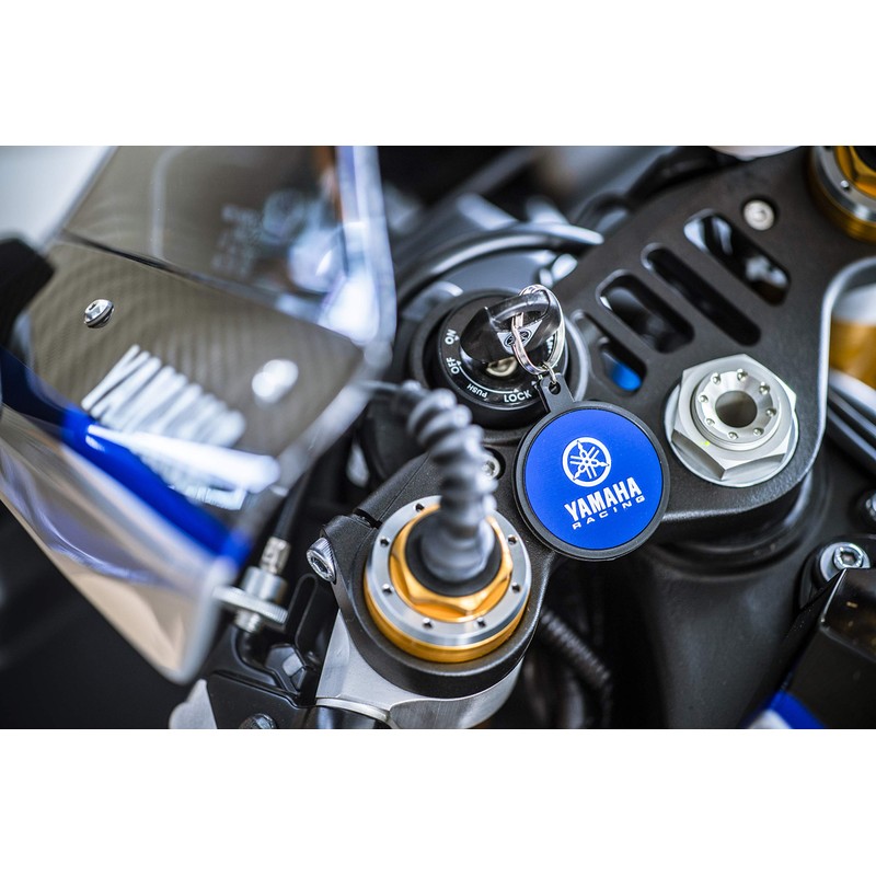 Yamaha 90792-Y1100 Key Chain Yamaha Racing YRK48 Racing Key Chain
