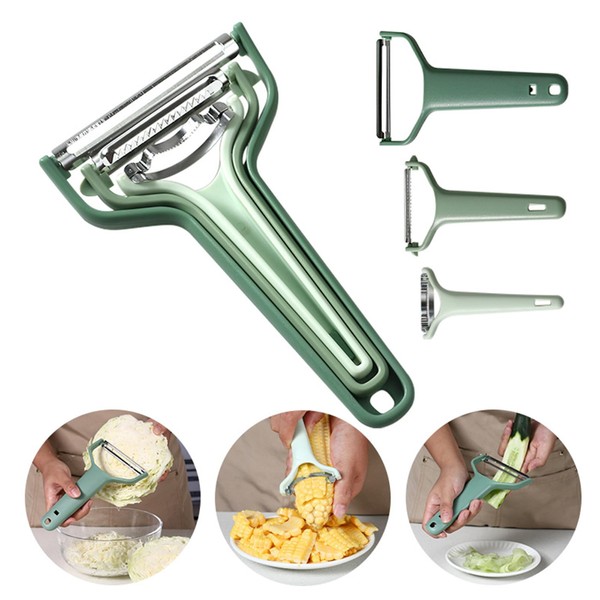 Trez Treamer 3 in 1 large vegetable peeler for kitchen,Quick