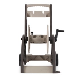 Suncast 175 ft. Hosemobile Garden Hose Reel Cart with 6" Wheels, Bronze/Taupe