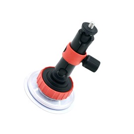 IWOWHERO Suction Camera Mount Durable Action Camera Holder with Rotating Head for Multi Angle Recording Compact Design Car Accessory for Travel Enthusiasts