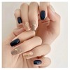 Domiya Nail Tip, 3D Nails, 24 Pieces, Short, Very Short,