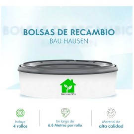 Bolsas Para Desechar Pañales 1280 Piezas Diaper Paquete De 4 Talla Pequeño (P)
