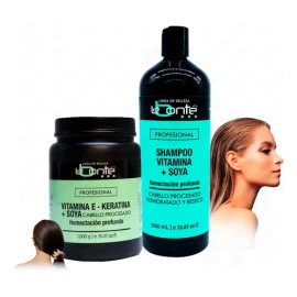 Shampoo Y Vitamina E Keratina + Soya 1kg Labonte