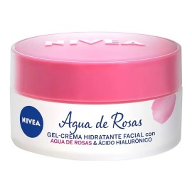 Gel Crema Facial Nivea Agua Rosas Ácido Hialurónico 50ml Tipo de piel Mixta