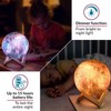 Moon Lamp Galaxy Lamp 5.9 inch 16 Colors LED 3D