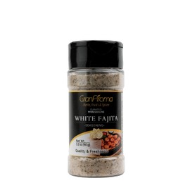 GranAroma White Fajita Seasoning, Spicy & Savory, Delicious Taste, Fajitas & Tacos (3.2 Ounce)