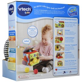 VTech 80-528204 Bear 1-2-3 Cuddle Cubes Baby Toy, Colourful, Centimetre