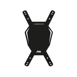 All Mountain Style Unisex's AMS Number Plate, Black/White, One Size