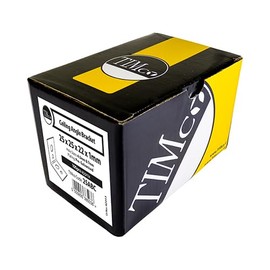 Timco - Ceiling Angle Brackets - Galvanised (Size 25 x 25 x 22 x 1mm - 100 Pieces)