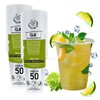 G4GADGET 100x 180ml Clear Plastic Disposable Cups – Durable Drinkware