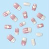 XUZOO 24 Nail Tips, 3D Shape, 3D Nails, Short, Long,