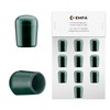 EMFA Caps for Round Pipes 12 mm Green (RAL 6005)