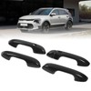 Car Exterior Door Handle Panel Carbon Fiber Style Outer Handle