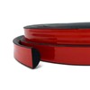 PACIXU Solid Rubber Weather Stripping, Self-Adhesive EPDM Rubber Seal Strip
