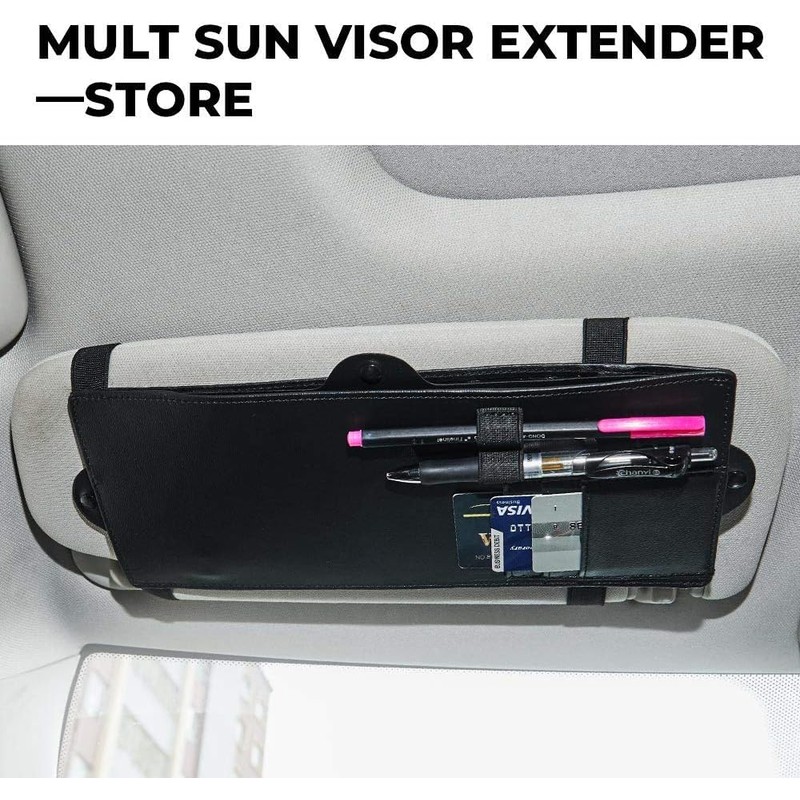 JoyTutus Car Sun Visor Sunshade Extender, Adjustable Sun Visor Protects