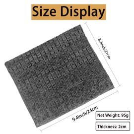 lifwimner Snoods for Men Women Winter Neck Warmer Scarf Thermal Fleece Double Layer Windproof Ski Mask for Cold Weather Gift (Gray)