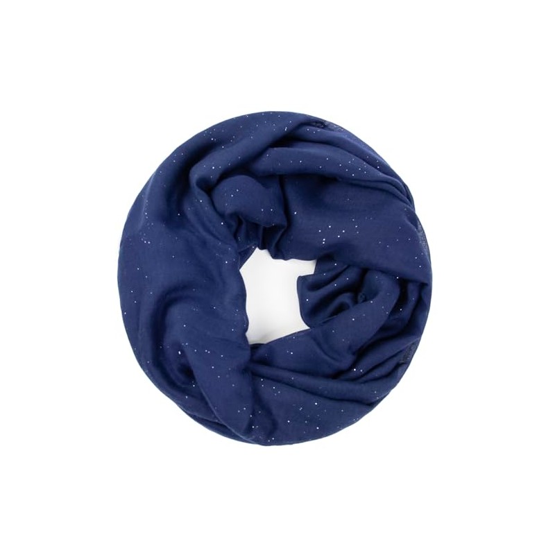Gloop 01122-01123-P Women's Elegant Plain Loop Scarf, Tube Scarf, Plain