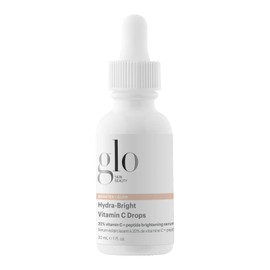 Glo Skin Beauty Hydra-Bright Vitamin C Drops - 20% Vitamin C + Peptide Brightening Serum - Formerly Daily Power C+ Serum