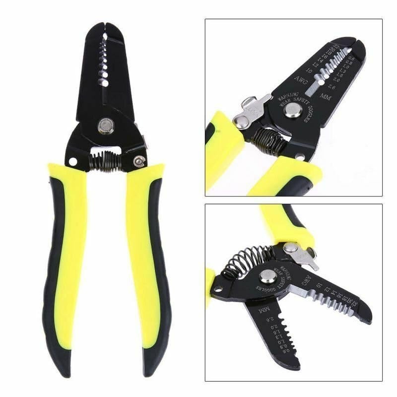 Automatic Cable Wire Stripper Crimper Crimping Tool Adjustable Plier Cutter