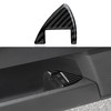 Car Boot Panel Cover Carbon Fibre Sticker Trim Compatible with