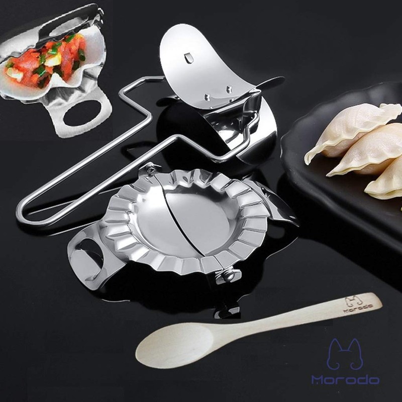 Morodo 9cm Dumplings Pierogies Potstickers Rapid Making Tool Set (1×Dumpling