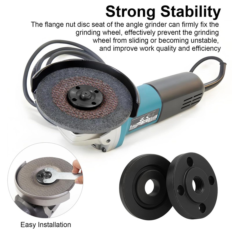 7 Pcs Angle Grinder Wrench Nuts Flange, 140mm Grinders Spanner