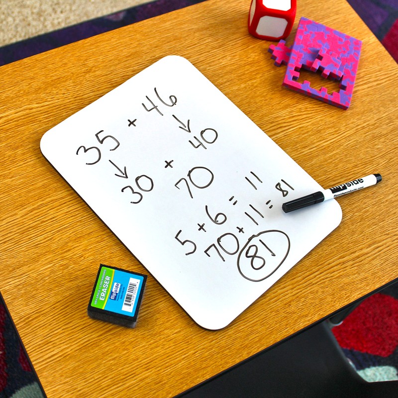 Flipside Products 9" x 12" Dry Erase Magnetic Boards, Lapboards
