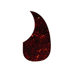 ROZILO Acoustic Guitar Pickguard Anti-Scratch Guard Plate Guitar Replacement Parts for Acoustic Guitar Dark Tortoise